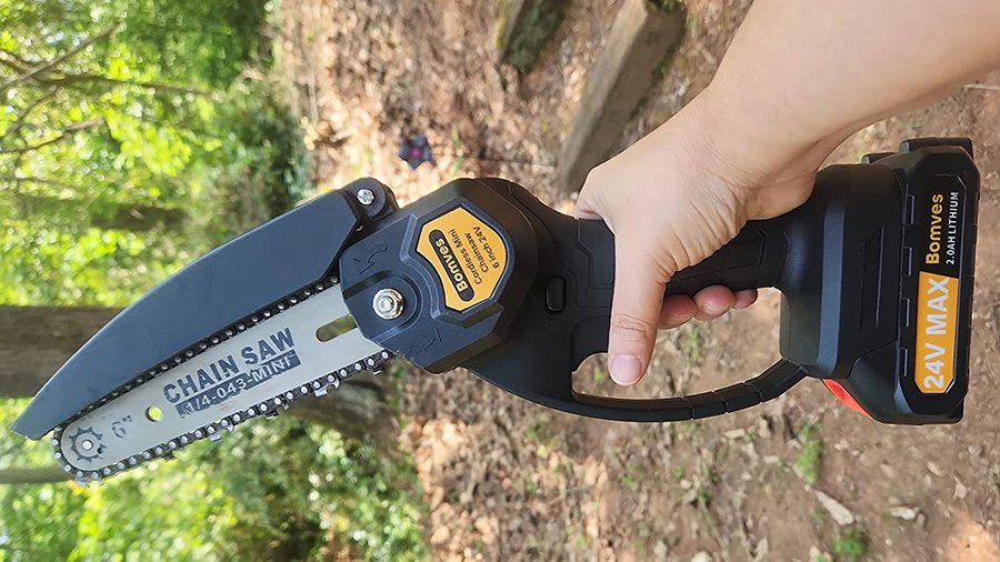 Bomves Mini Cordless Chainsaw