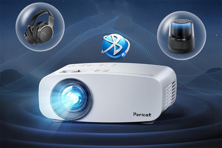 Pericat PJ108 5G WiFi Projector