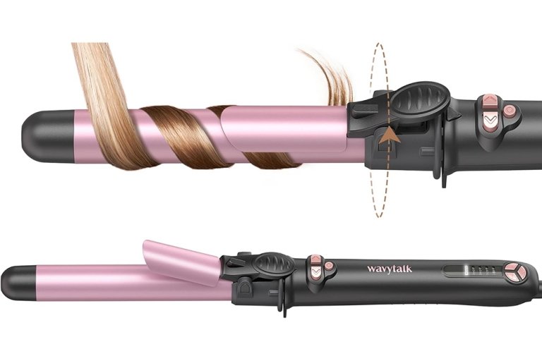 wavytalk rotating curling iron