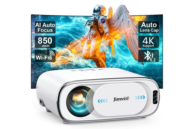 Jimveo Outdoor Projector 4K