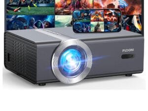 FUDONI Projector with WiFi and Bluetooth