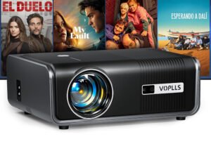 VOPLLS Smart Projector with WiFi